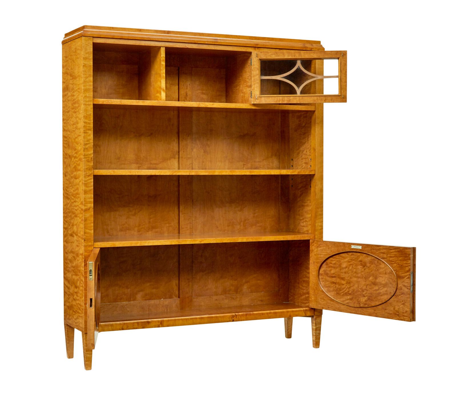 Early 20th Century Swedish Bookcase Cabinet By Sandberg & Co photo buy