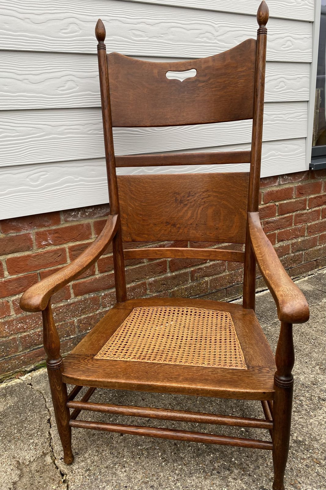 Beautiful Arts And Crafts Chair Attributed To William Birch