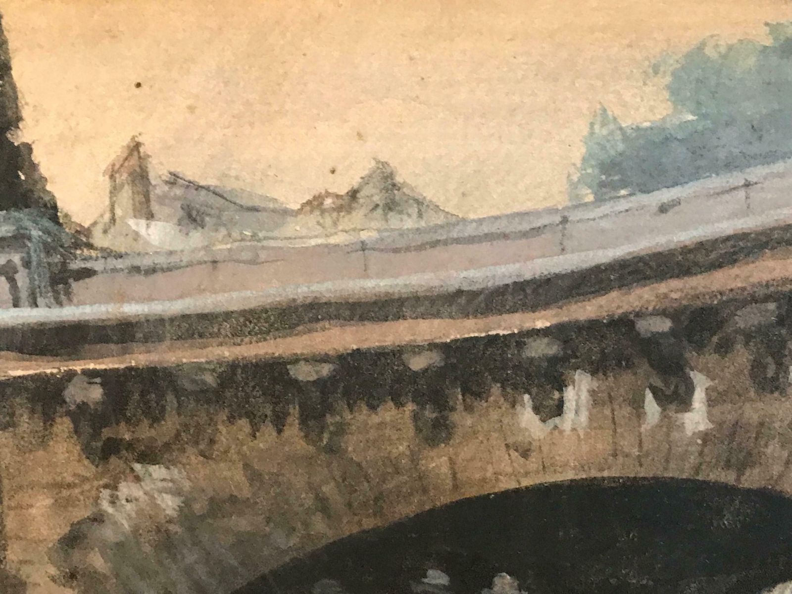 Rene Ligeronpainting Under Le Pont Neuf River Seine Paris, Fine Impressionist Paintingc. 1920's photo vinterior