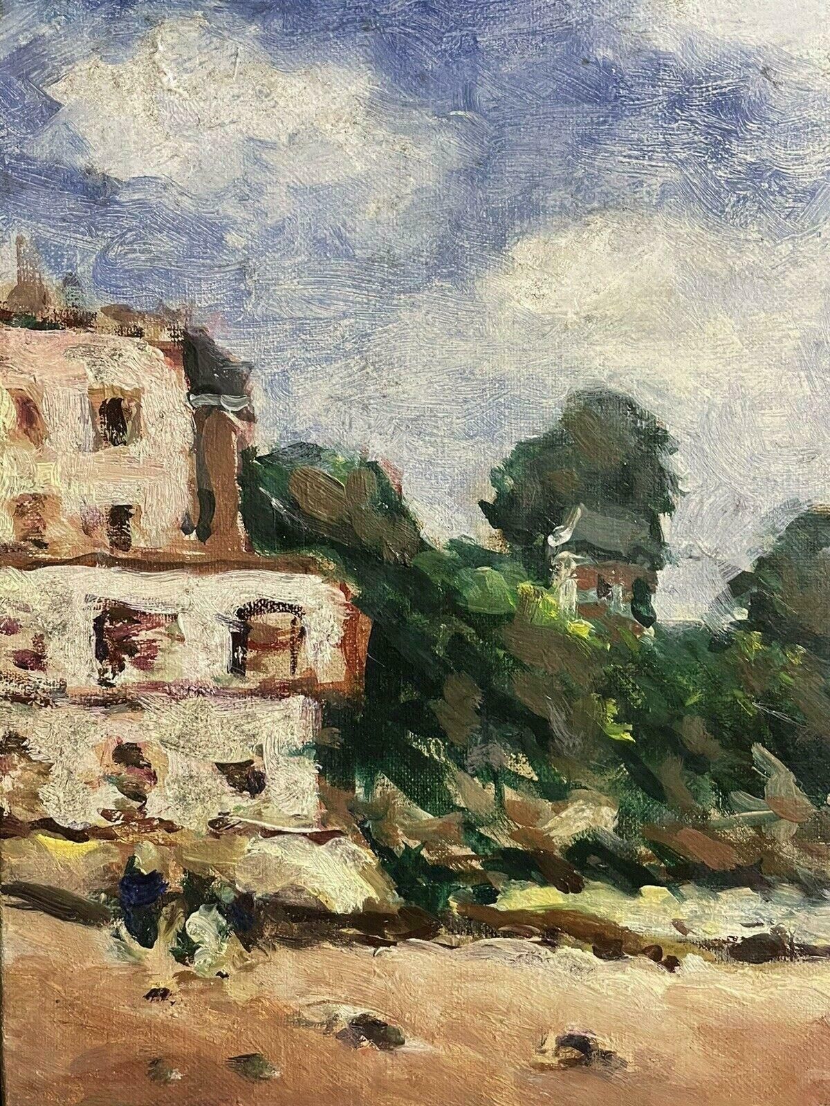 Maurice Mazeiliemaurice Mazeilie French Impressionist Signed Oil   Brittany Coastline photo Art