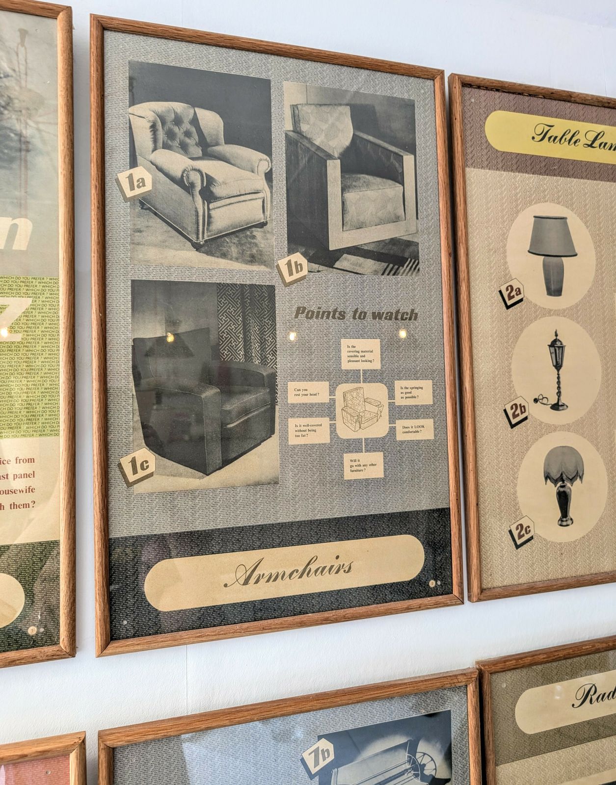 Set Of 12 Vintage Post War British Design Posters By Council Of Ind Design 1940s photo vintage