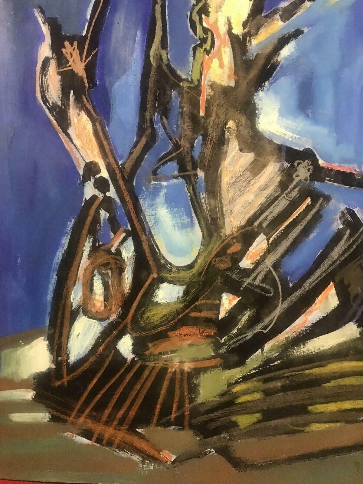 Roger Hersonroger Herson (1922 2008) Signed French 20thc Abstract Painting   Rouen Painter20th Century photo Art