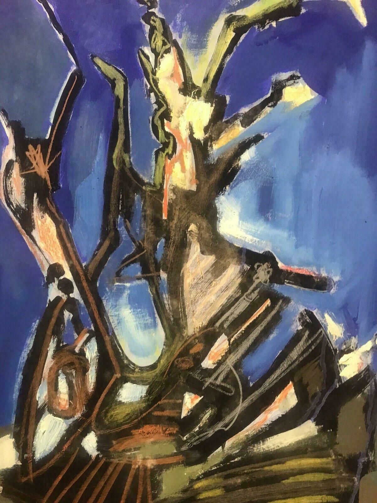 Roger Hersonroger Herson (1922 2008) Signed French 20thc Abstract Painting   Rouen Painter20th Century photo 402.0