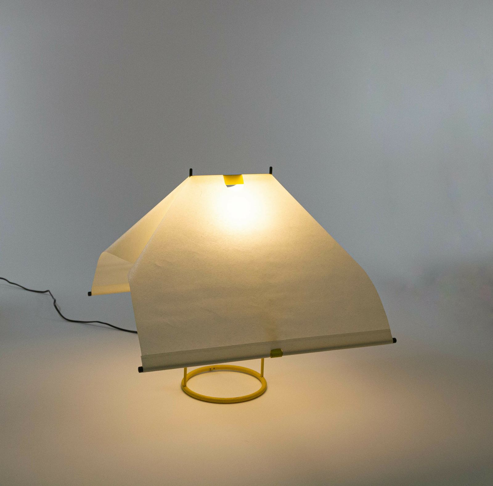 Lighting Pair Of Le Falene Table Lamps By Piero De Martini For Arteluce, 1980s photo