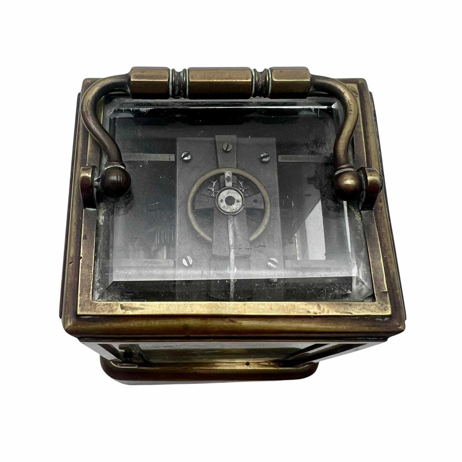 Antique French Brass H Acier Paris Carriage Clock   Home Decor photo Home Decor