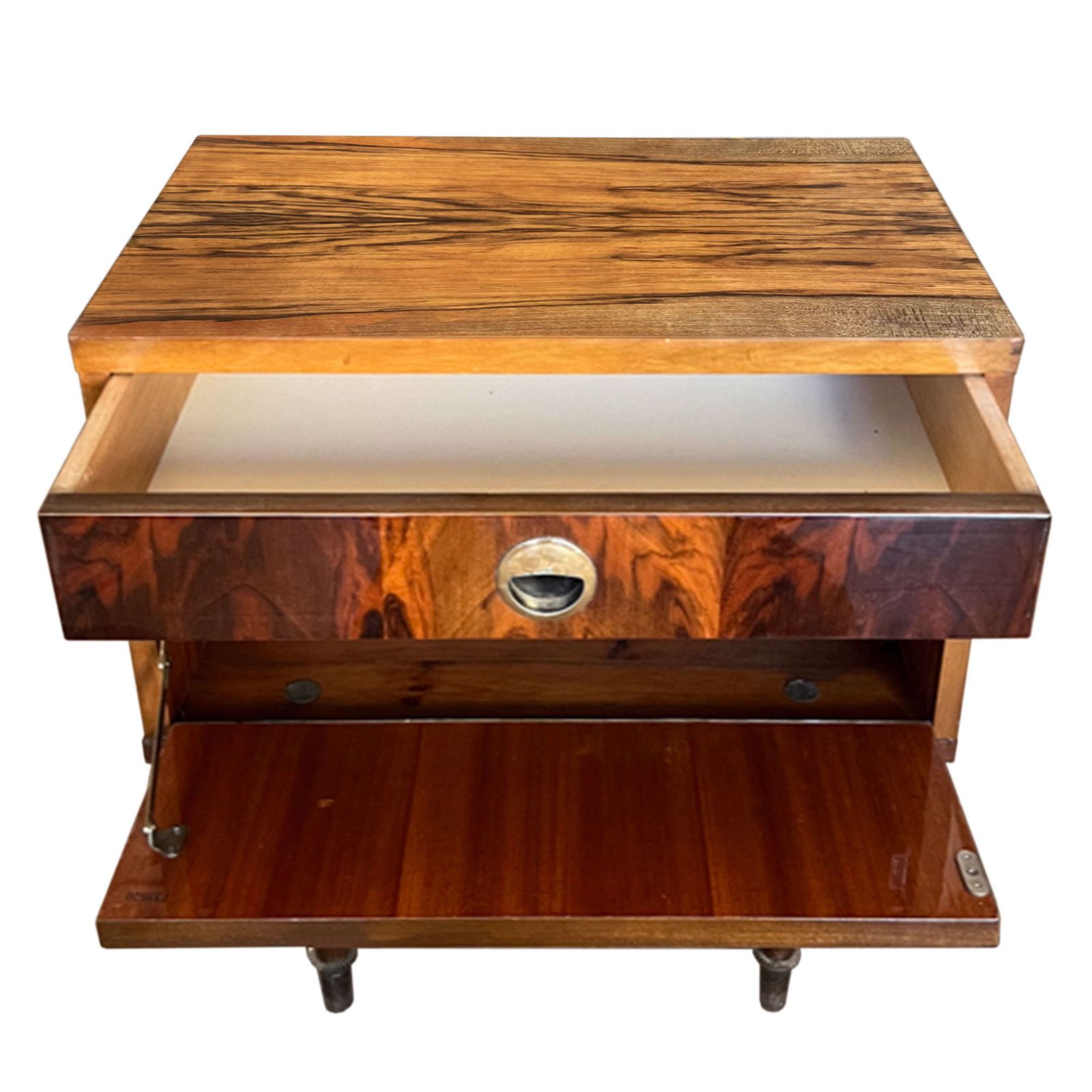 Pair Of Italian Midcentury Nightstands photo Furniture