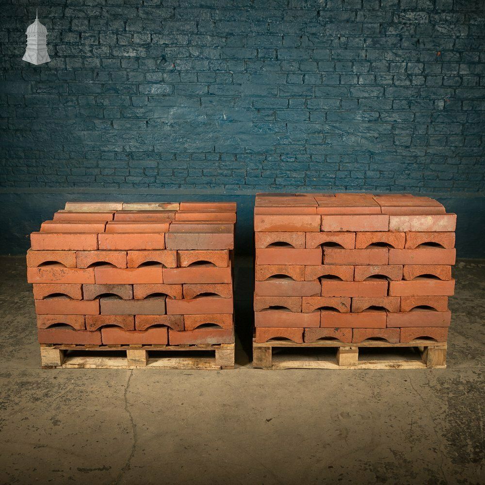 photo vintage Red Gully Bricks   Batch Of 170
