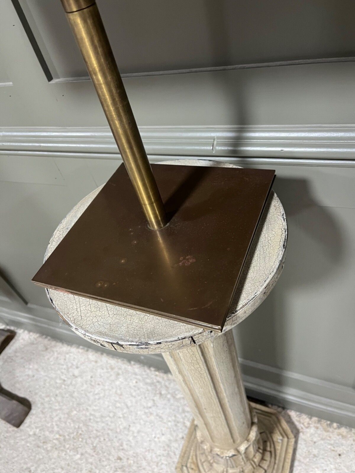 Vintage Rostrum In Rosewood & Brass High Quality Item Ideal For Restaurants Etc photo furniture