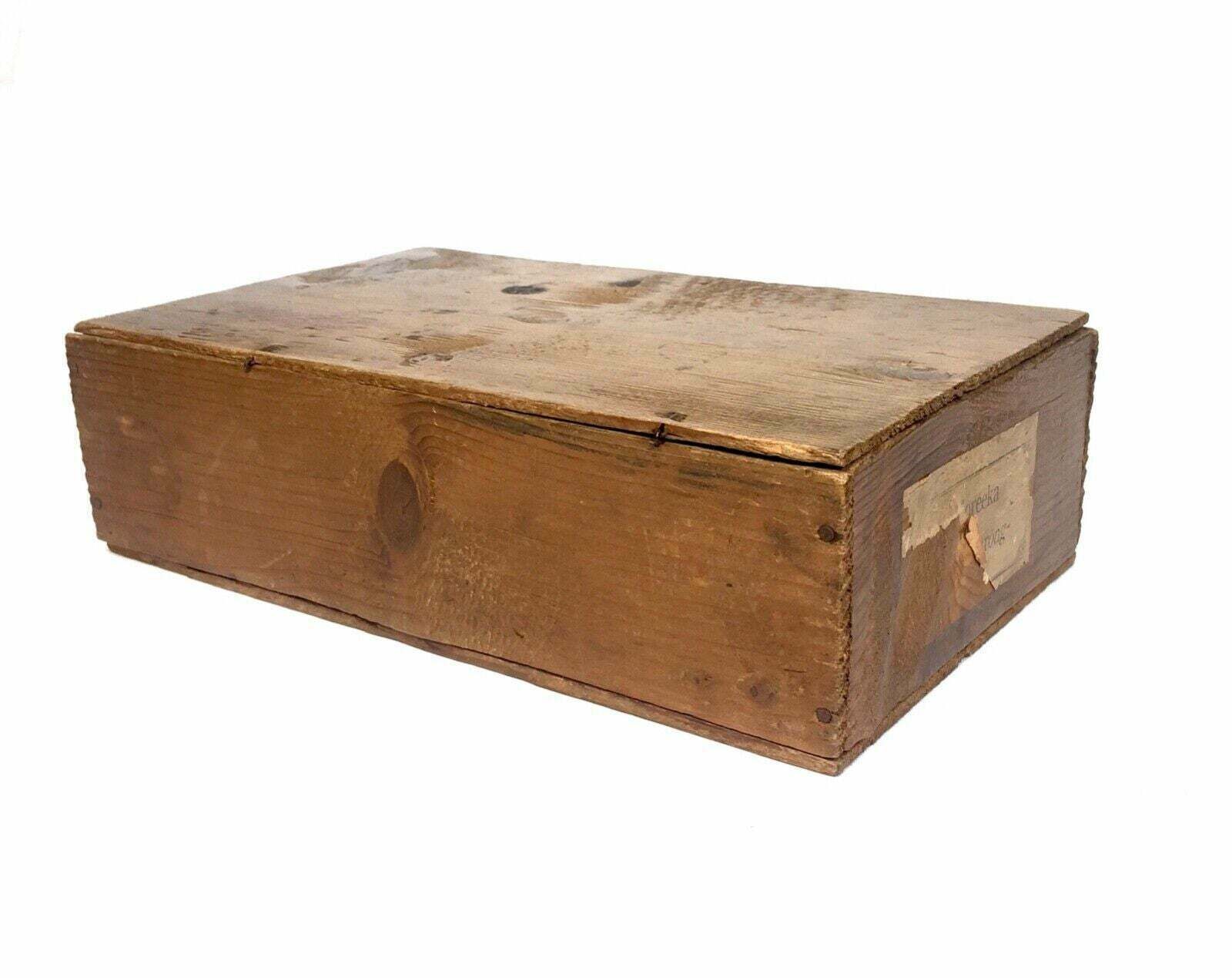 Antique Advertising   Morris & Jones Confectionery Wooden Shop Display Box Crate photo Home Decor