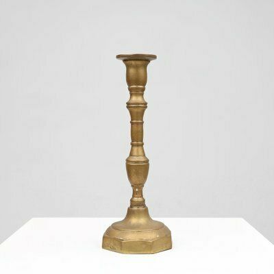 Antique French Candlestick In Bronze, 1890s