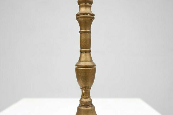 Antique French Candlestick In Bronze, 1890s photo vinterior