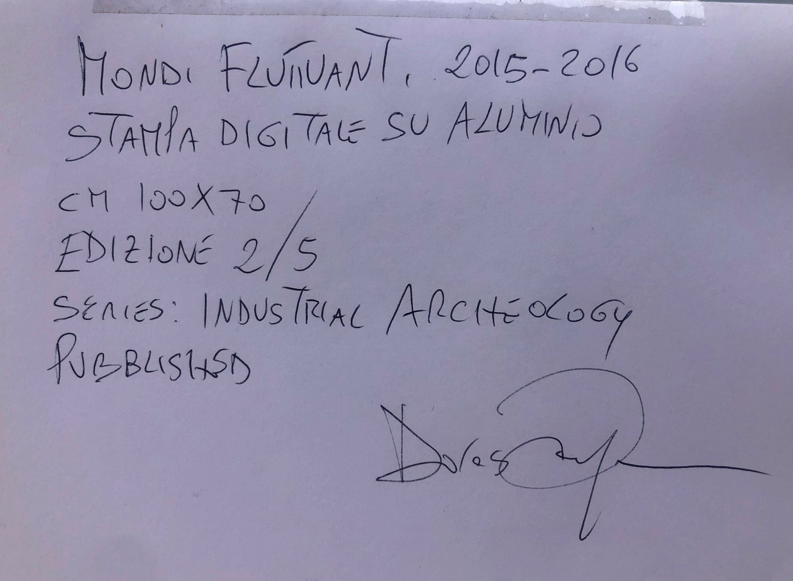 Mondi Fluttuanti, 2016, By Dores Sacquegna photo furniture