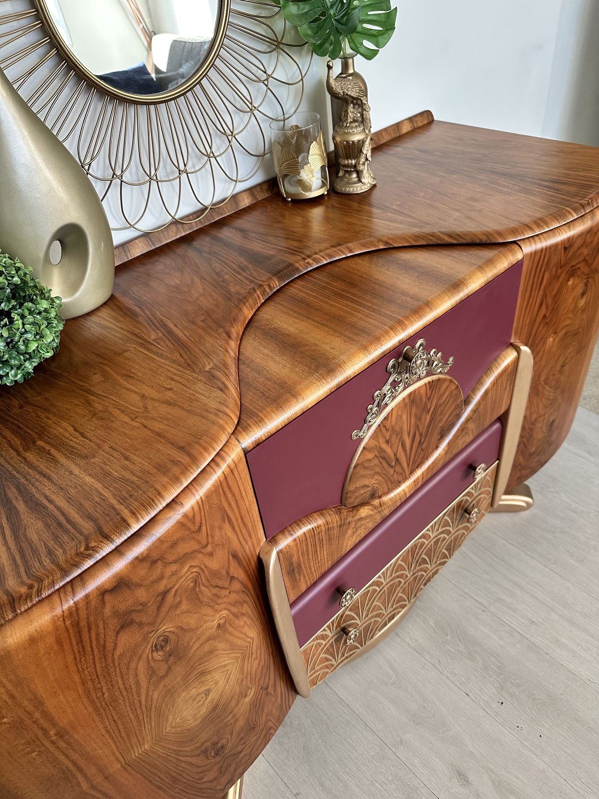 photo for sale Art Deco Cocktail Cabinet, Drinks Cabinet, Beautility Cocktail Bar, Retro Mcm Wa