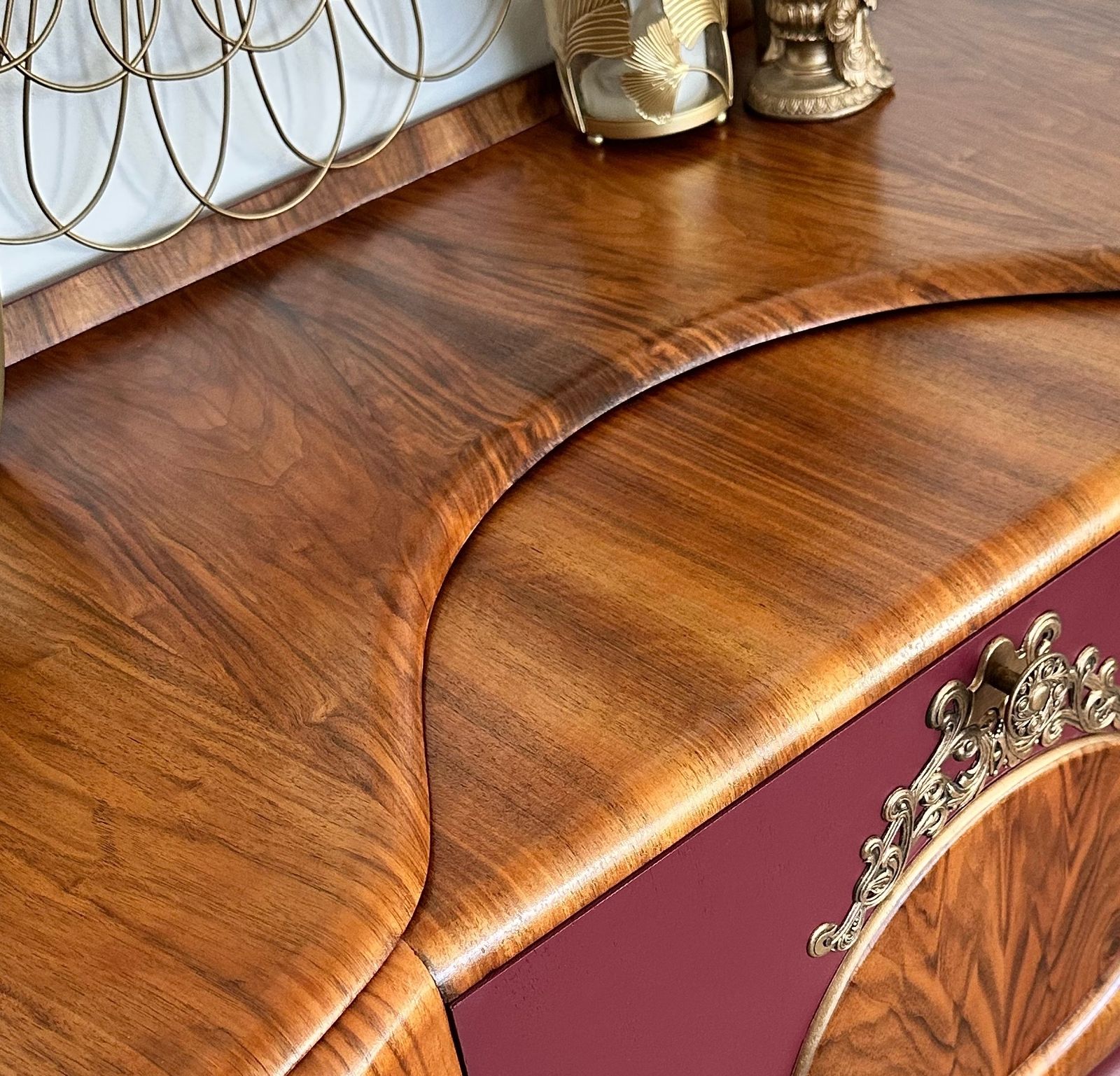 Furniture Art Deco Cocktail Cabinet, Drinks Cabinet, Beautility Cocktail Bar, Retro Mcm Wa photo