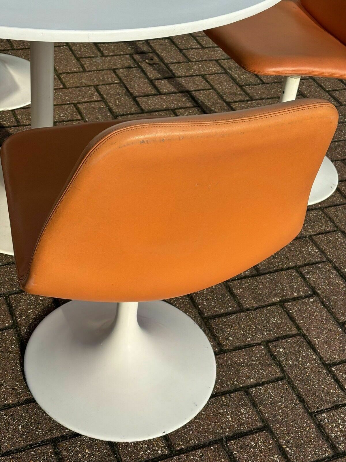 Furniture Mid Century 1970's Broderna Johanson Dining Table & Chairs photo