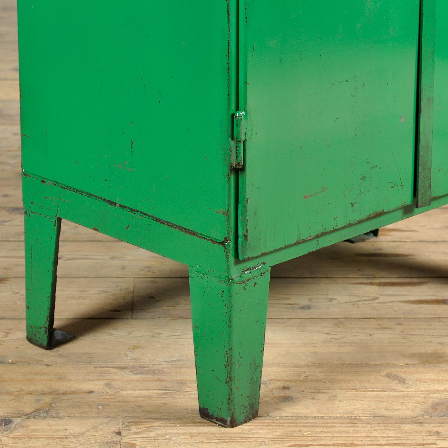 Furniture Industrial Iron Cabinet, 1960s photo