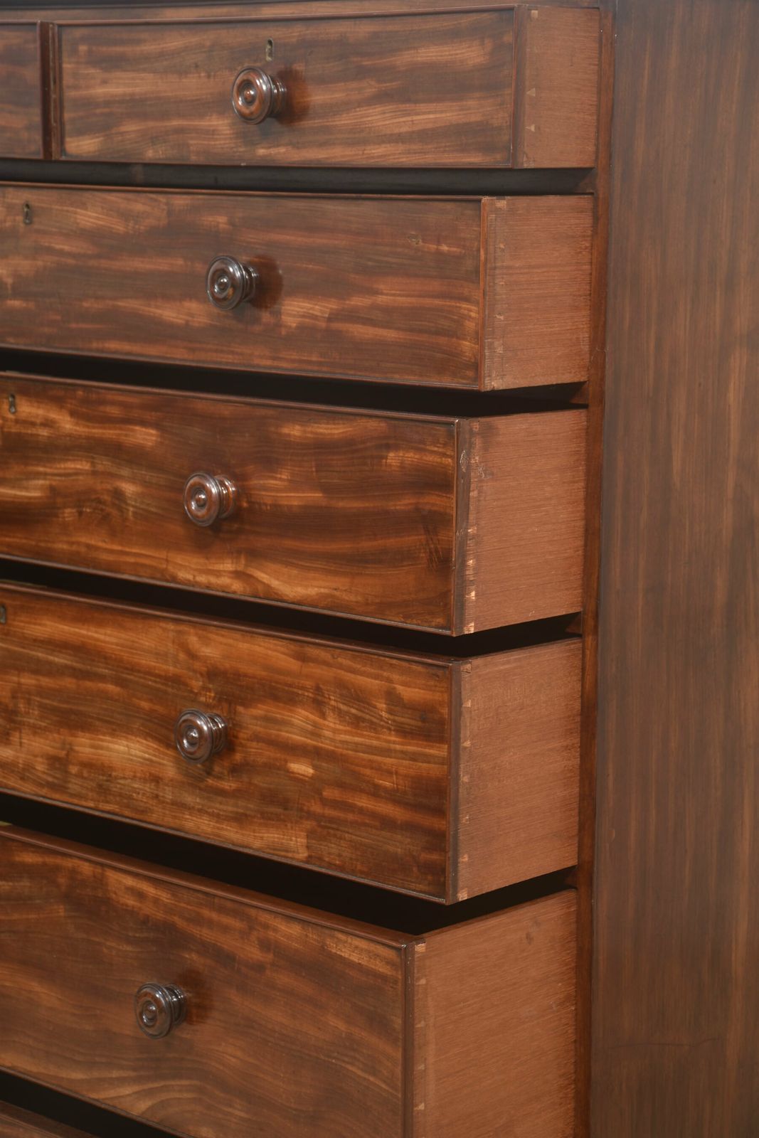 Tall Mahogany Chest Of Drawers photo for sale
