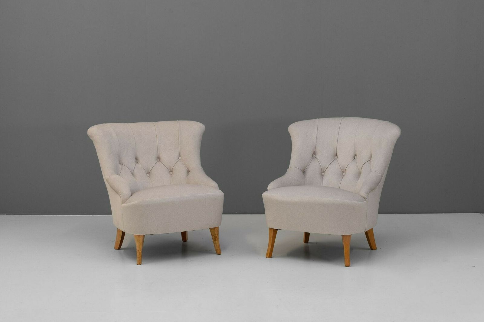 Pair Of Swedish Cocktail Chairs