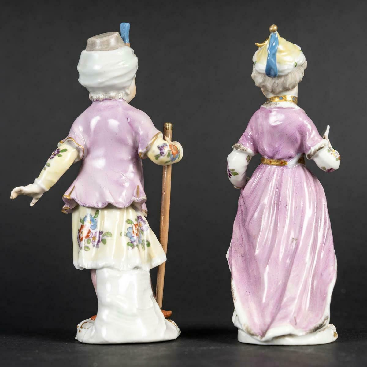 Pair Of 18th Century Meissen Porcelain Subjects. photo vinterior
