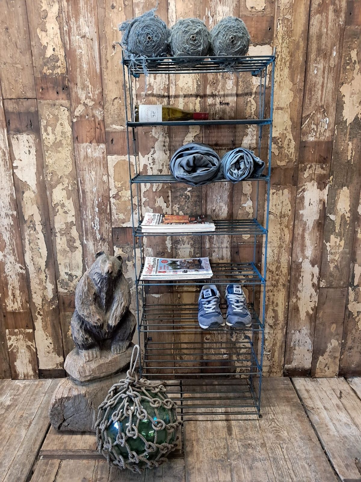 French Rigidex Shelving Rack
