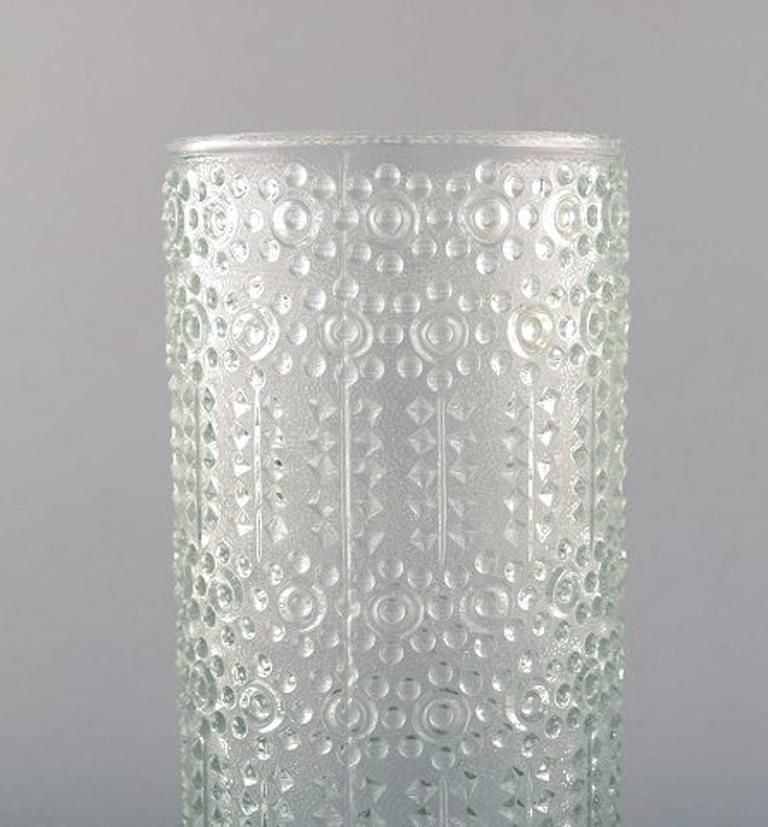 Nanny Still For Riihimäen Lasi, Finnish Grapponia Glass Art Vase photo furniture