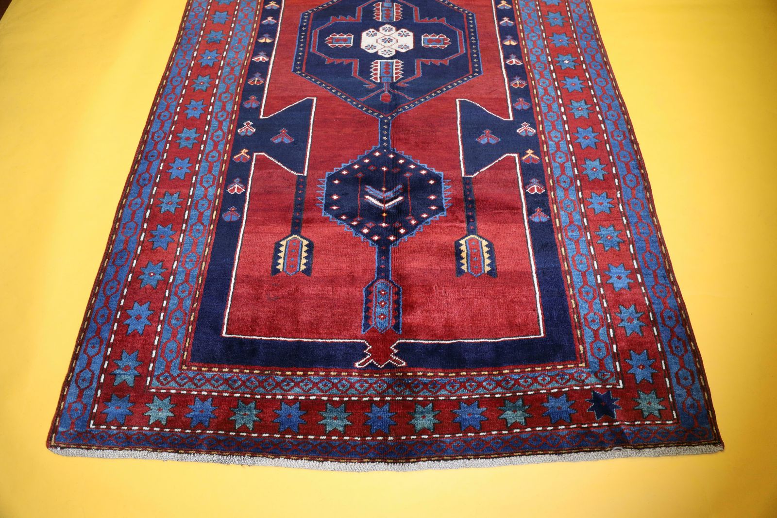 photo furniture Rare Antique Rug Caucasian Oriental Rug Handmade Carpet From Shirvan Area Chr56
