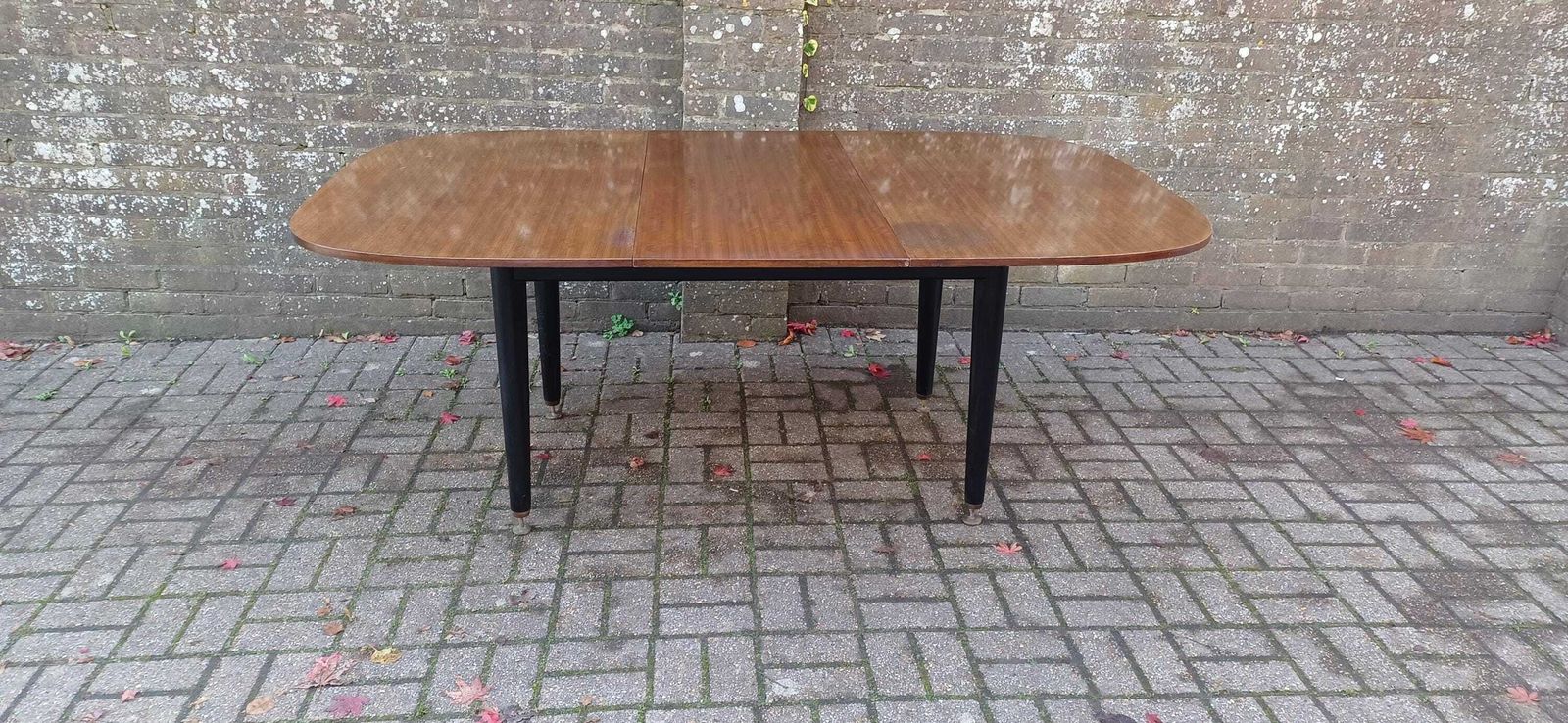 Vintage Mid Century G Plan E. Gomme Teak Extending Dining Table   Vintage Retro Chic