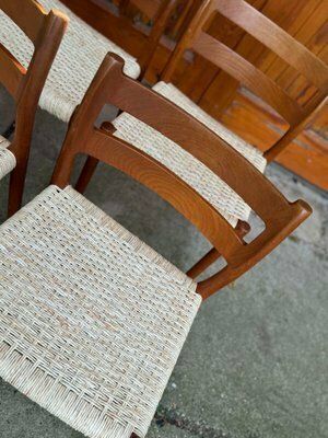 Mid Century Danish Chairs Model 84 By Niels O. Møller For J.L. Møllers, 1960s, Set Of 6 photo 4968.0