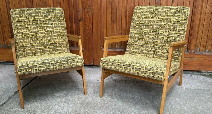 Mid Century Armchairs Györgyi 1960s, Set Of 2