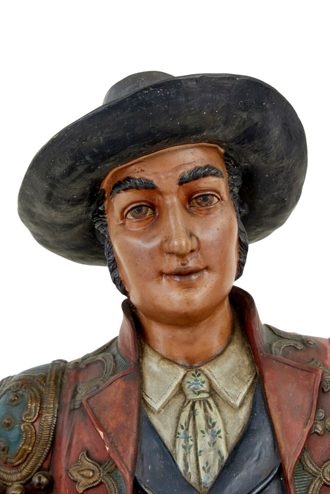 Early 20th Century Spanish Figure Terracotta Planter photo 3025.0