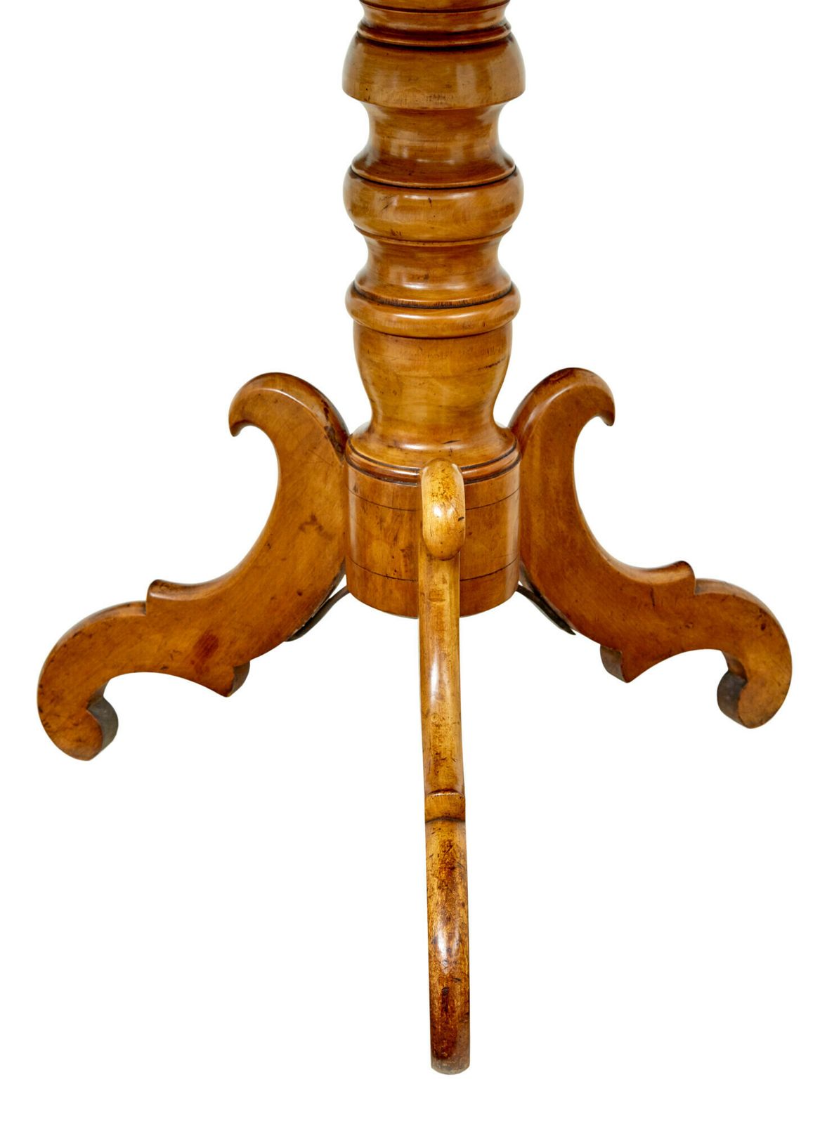 19th Century Inlaid Burr Birch Oval Occasional Table photo furniture