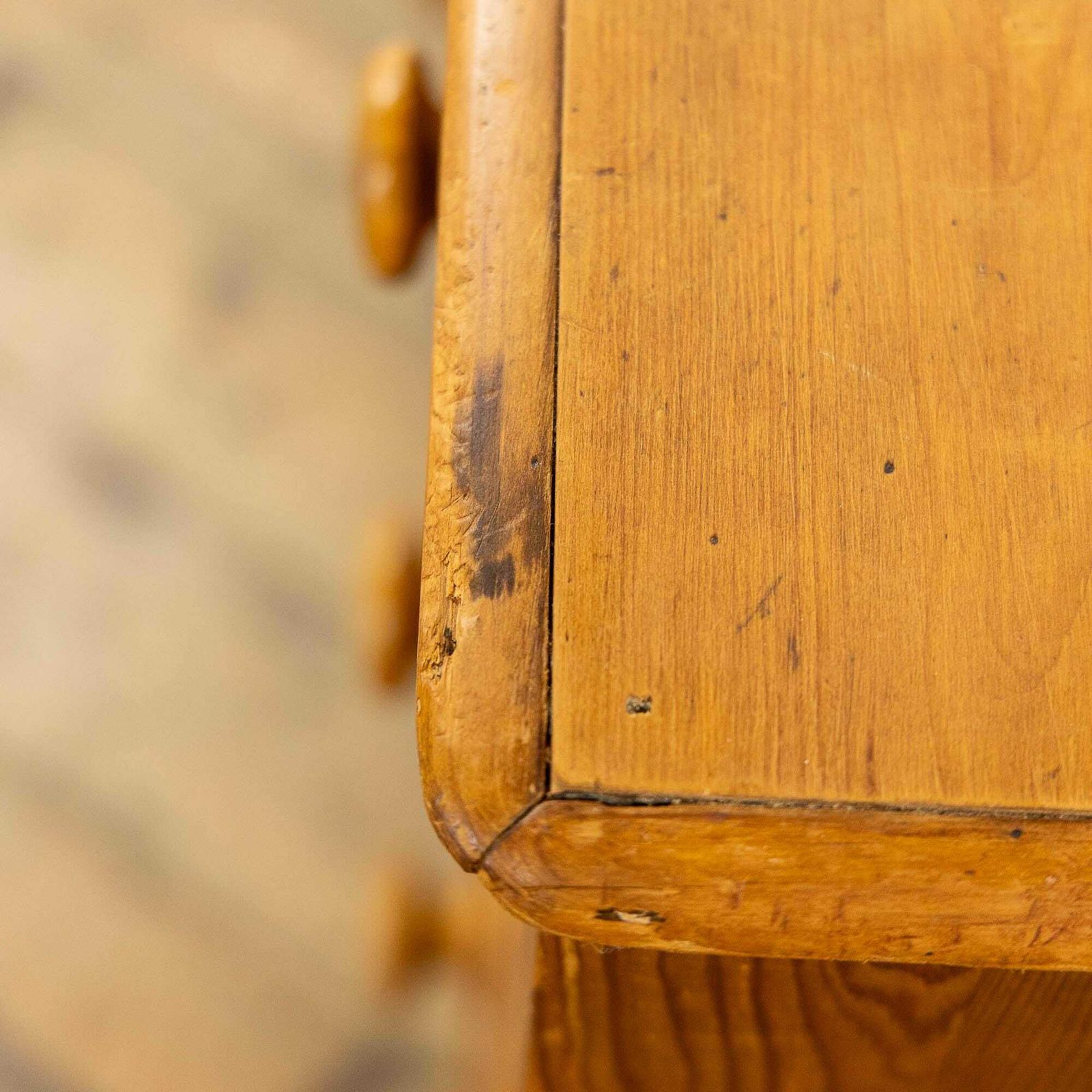 Antique Victorian Pine Chest Of Drawers | Antique Chest Of Drawers | Bedroom Furniture | Antique Storage (M 5750) photo vintage