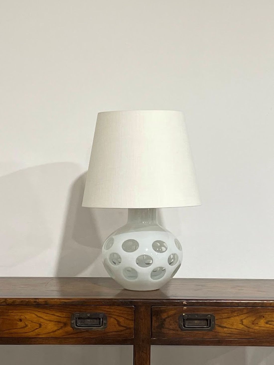 Carlo Nason Glass Table Lamp For Mazzega, Italy 1970's photo buy