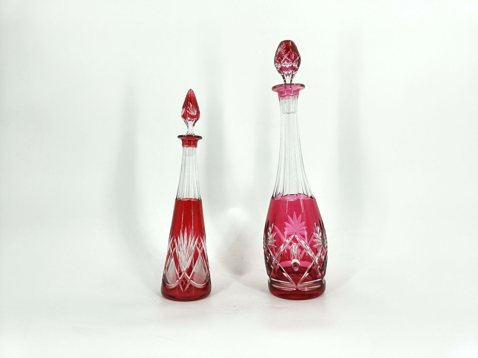 Crystal Caraffe Or Decanters By Val Saint Lambert, 1960s photo 350.0