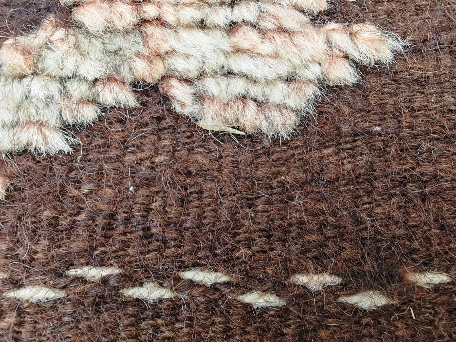 No Custome Fee Charge . Handmade Colourful Moroccan Berber Rug. Camel Wool Carpet  8.5×5 Ft 260x155cm photo furniture