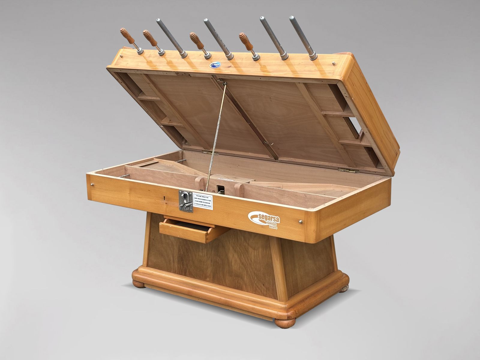 Stunning Quality 1980s Spanish Foosball Kicker Table photo for sale