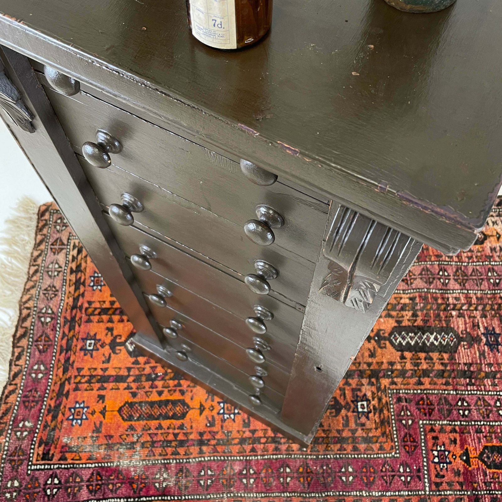 Painted Wellington Chest photo furniture
