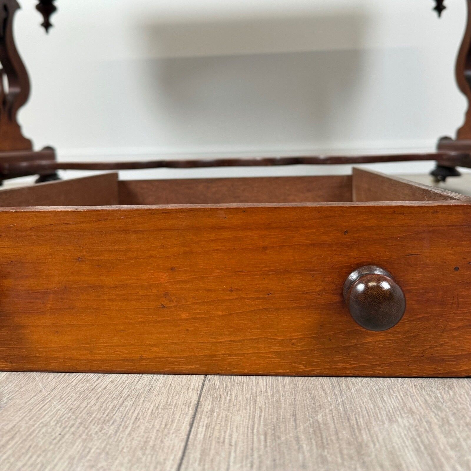 Furniture Antique 19th Century Mahogany Side Table Of Good Quality photo