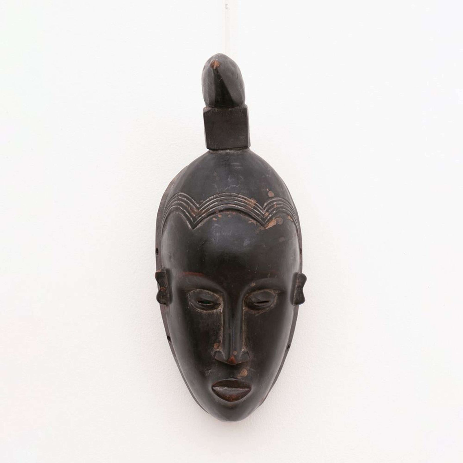 Late 19th Century Antique Tribal Mask From Ivory Coast C.1890