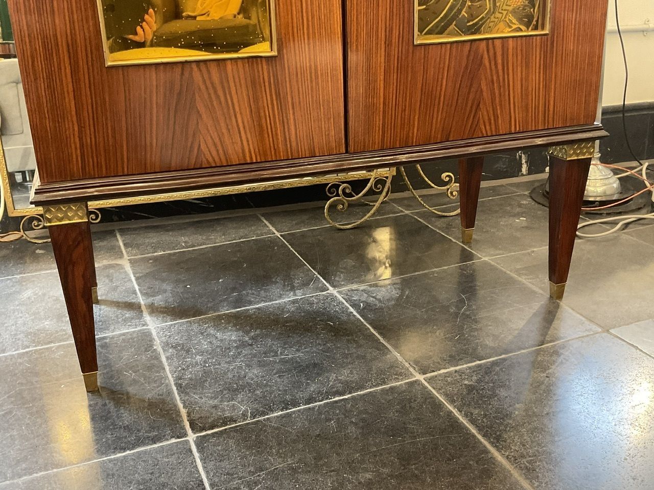 photo furniture Italian 1935 40 Bar Cabinet By Paolo Buffa