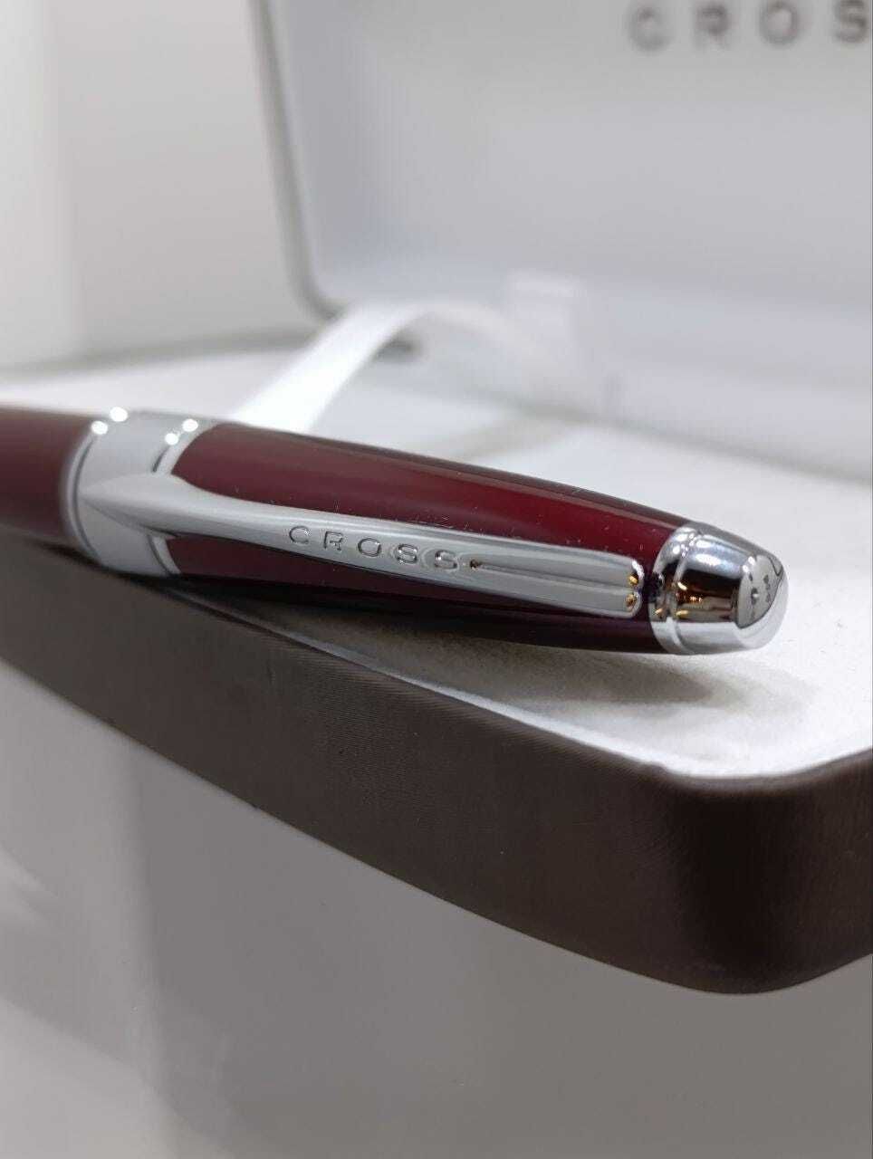 Cross Apogee Ballpoint Pen   Titian Red Lacquer photo 123.0