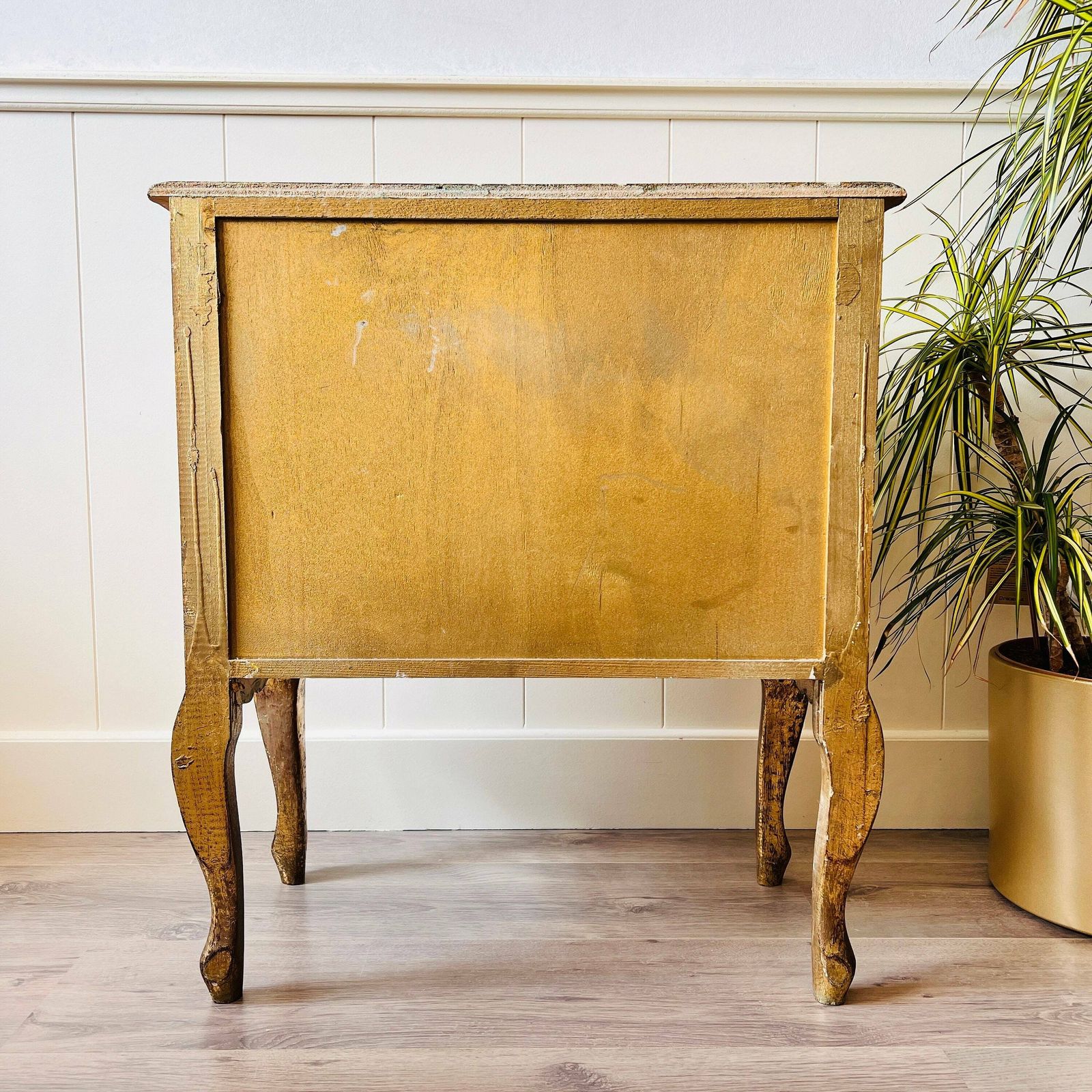 Vintage Cabinet   Gilded Wood Italian Cabinet   Hollywood Regency   Florentine Furniture photo vintage