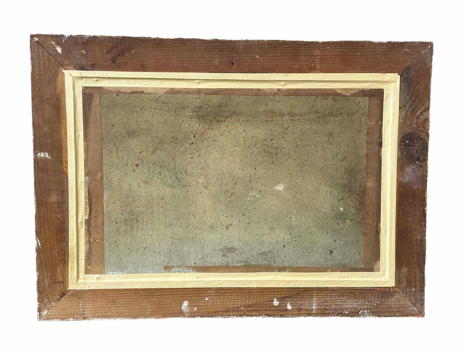 photo furniture Art Deco Lion Painting Oil On Cardboard Gift For Her/ Him