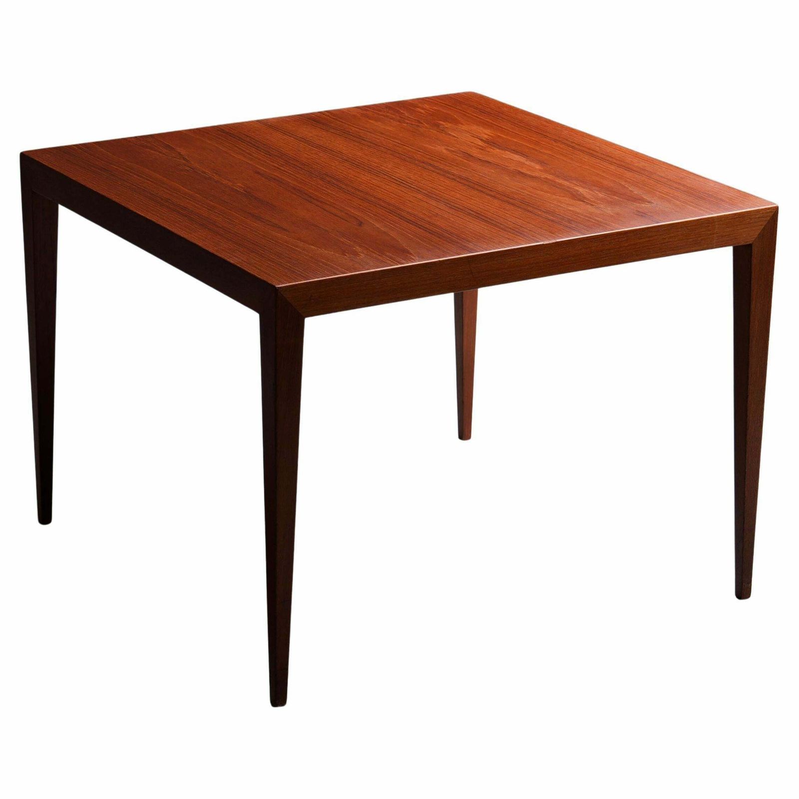 Severin Hansen Salontafel Van Bovenkamp (Gemerkt) In Hout, Denemarken, Jaren 1960