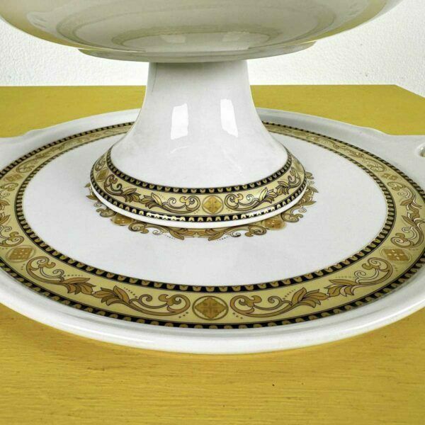 Centerpiece Stand Plus Porcelain Plate photo for sale