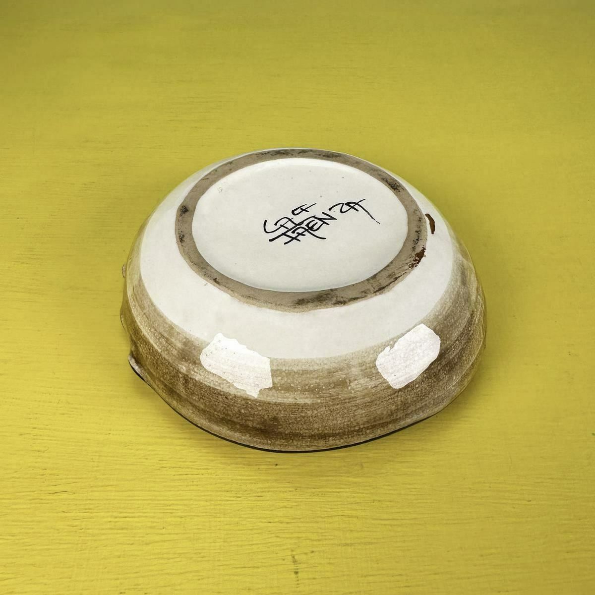 Faience Ceramic Ashtray photo Home Decor