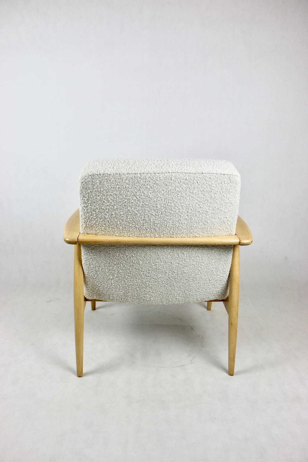 photo furniture Classic Armchair Gfm63 Designed By Kedziorek Ivory Boucle