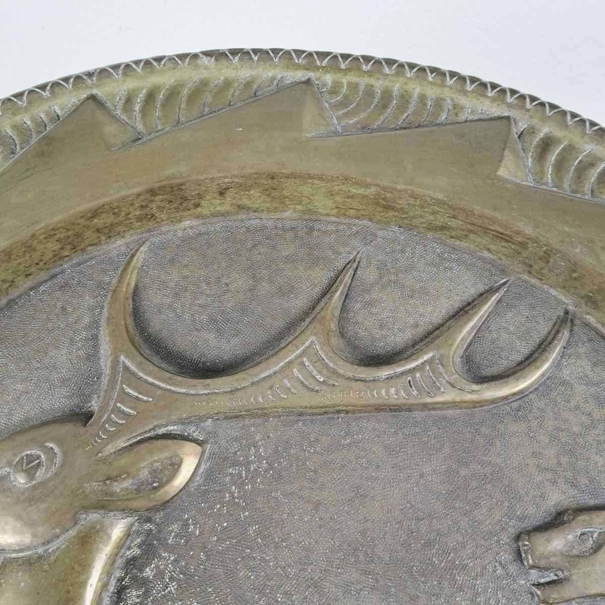 Large Ornamental Copper Plate photo 67.0