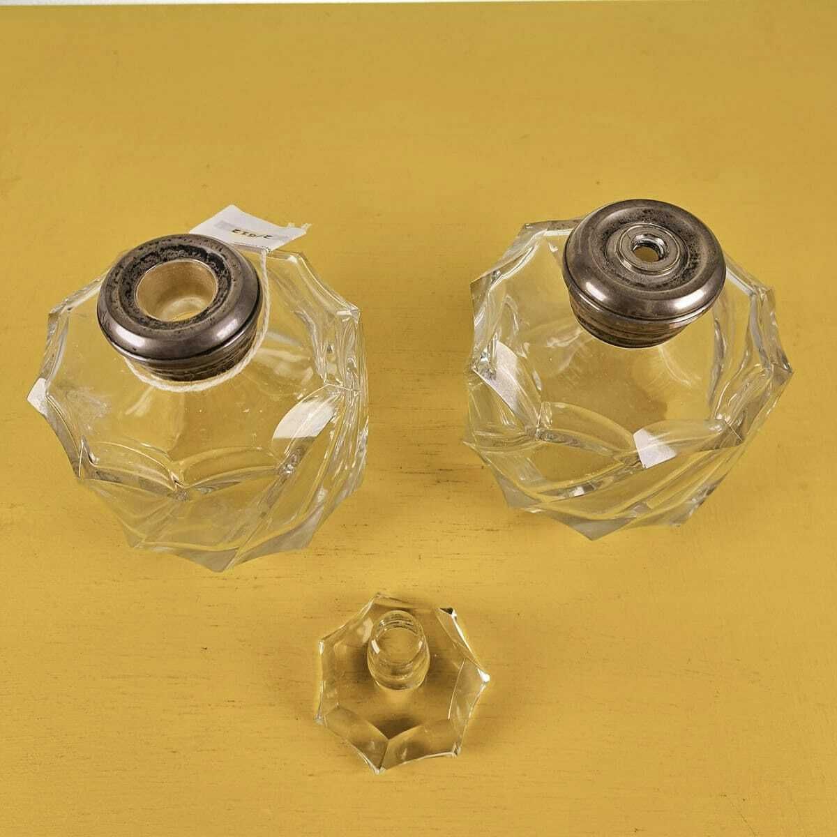 Pair Of Vintage Glass Vases photo Home Decor