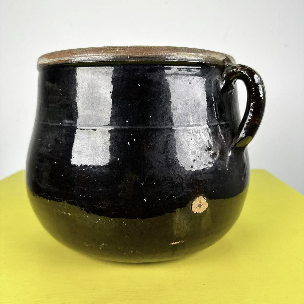 Vintage Earthenware Pot photo Home Decor